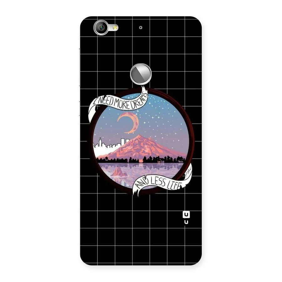 More Dreams Back Case for LeTV Le 1s