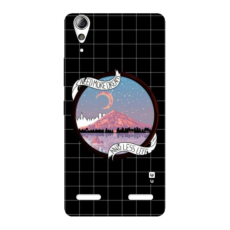 More Dreams Back Case for Lenovo A6000 Plus