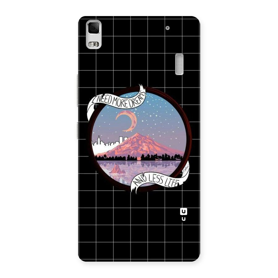 More Dreams Back Case for Lenovo A7000