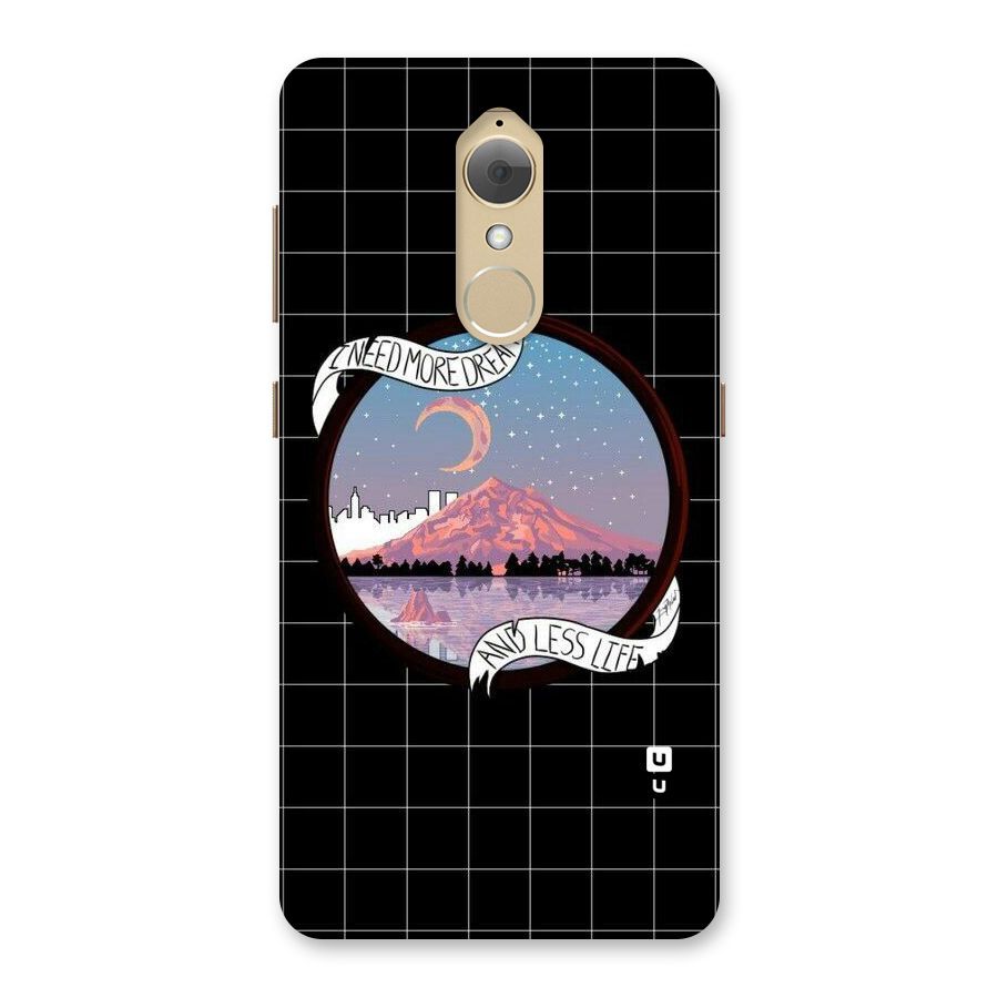 More Dreams Back Case for Lenovo K8