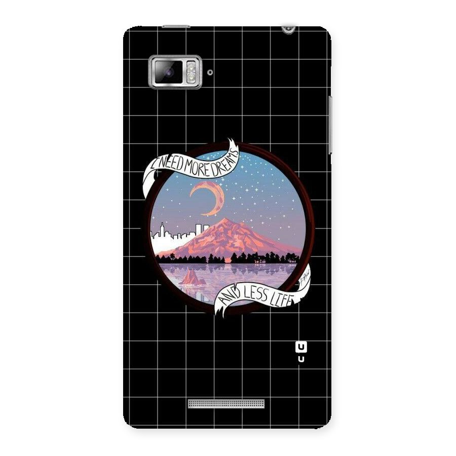 More Dreams Back Case for Lenovo Vibe Z K910