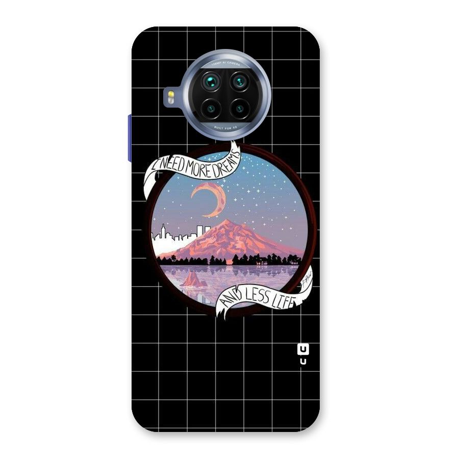 More Dreams Back Case for Mi 10i