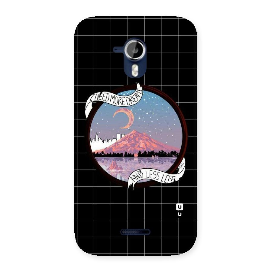 More Dreams Back Case for Micromax Canvas Magnus A117