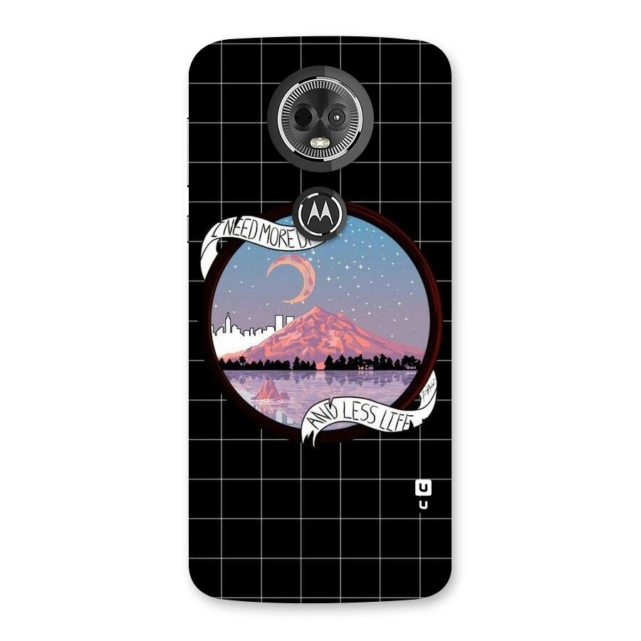 More Dreams Back Case for Moto E5 Plus