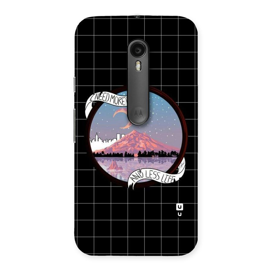 More Dreams Back Case for Moto G Turbo