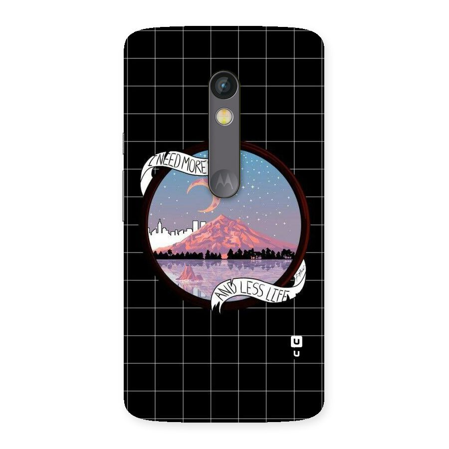 More Dreams Back Case for Moto X Play