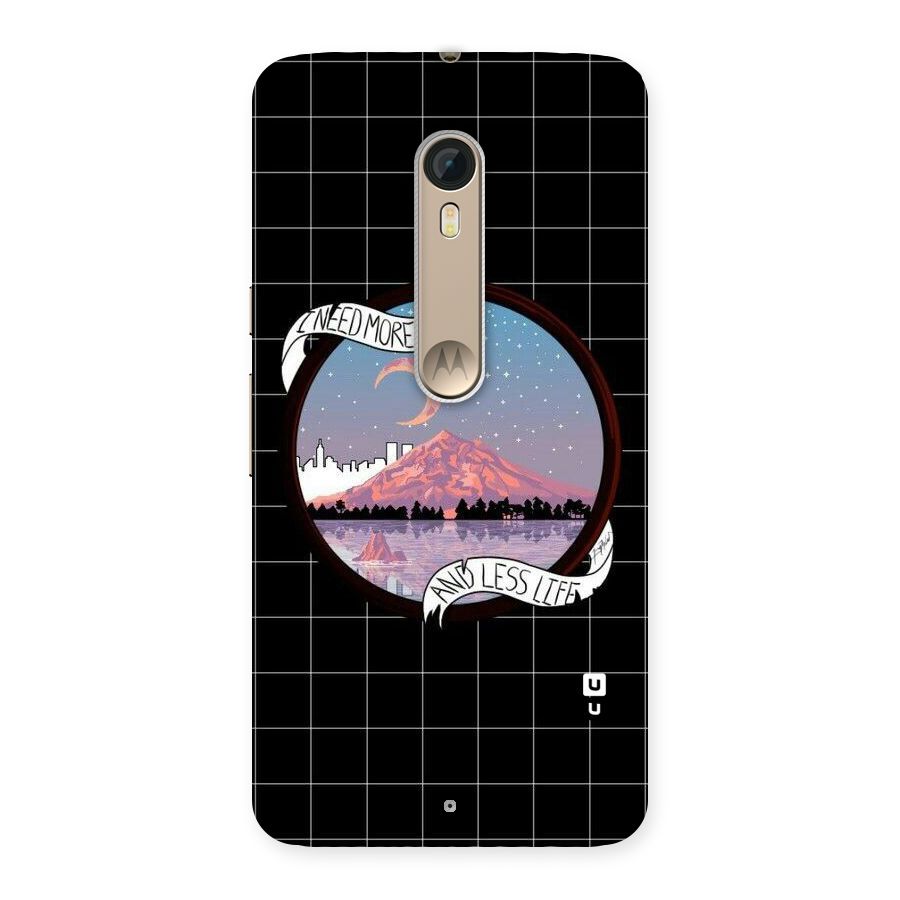 More Dreams Back Case for Motorola Moto X Style