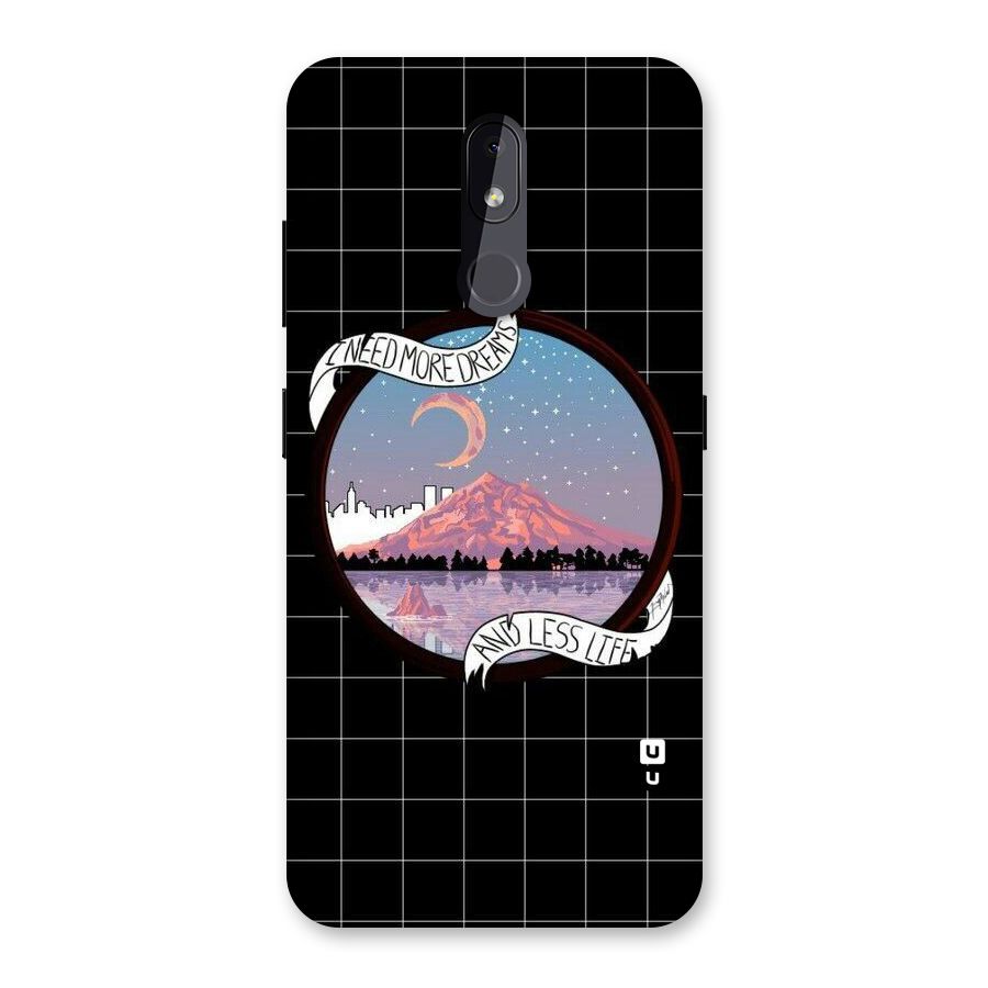 More Dreams Back Case for Nokia 3.2