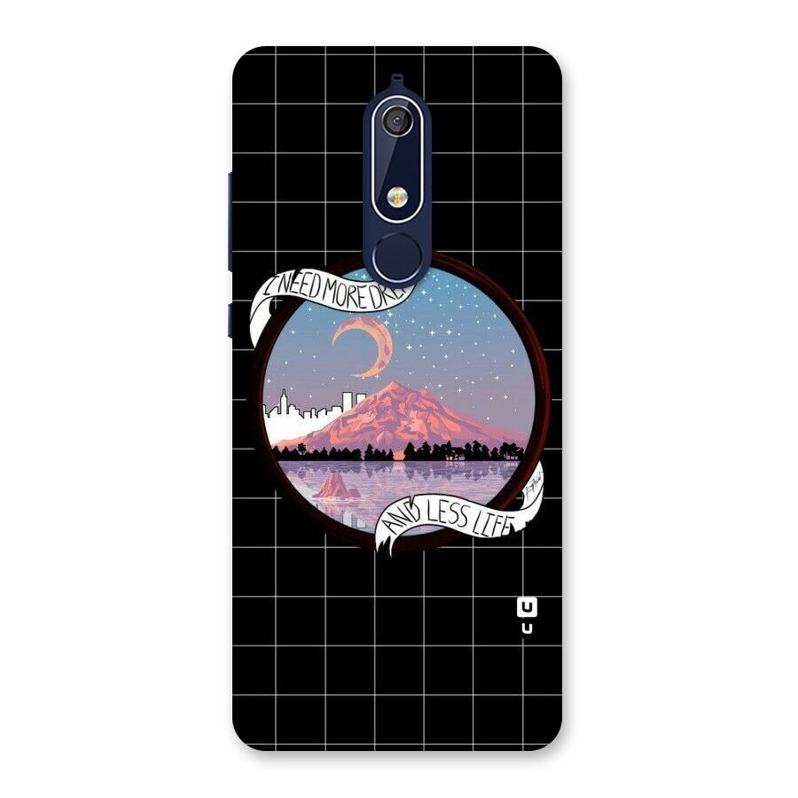 More Dreams Back Case for Nokia 5.1