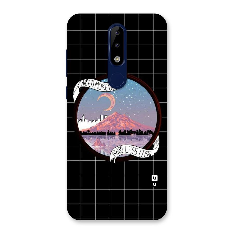 More Dreams Back Case for Nokia 5.1 Plus