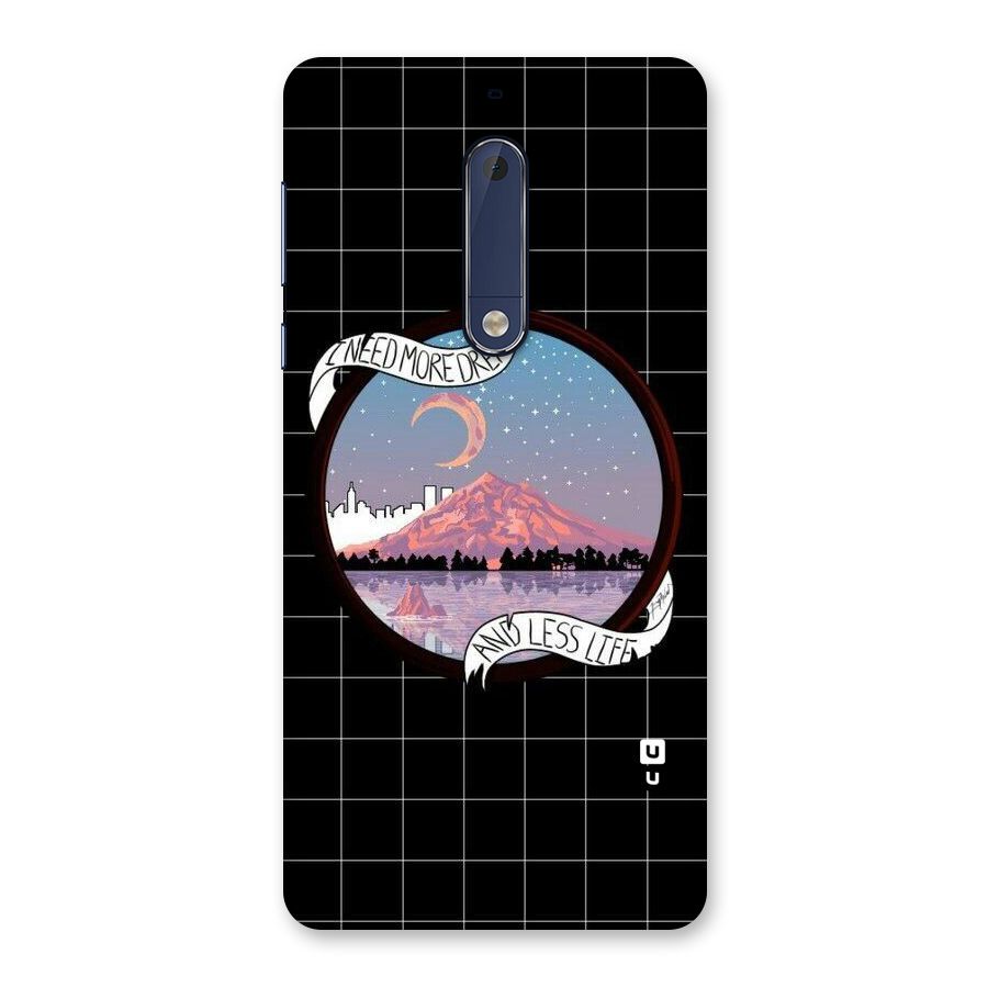 More Dreams Back Case for Nokia 5