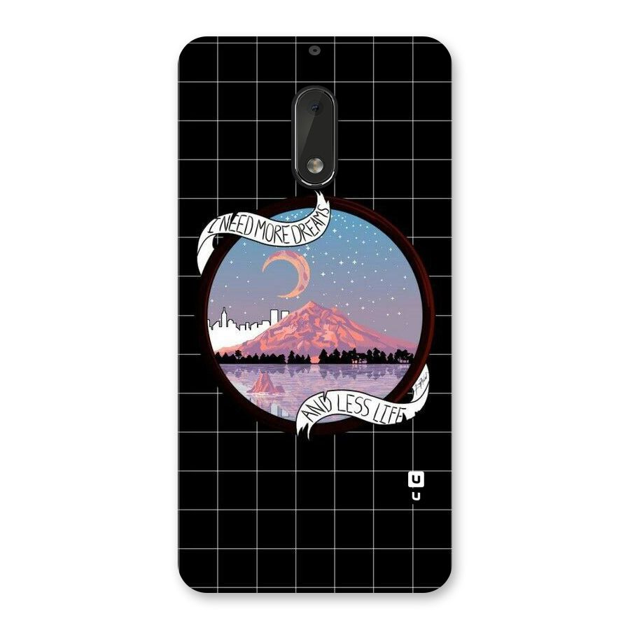 More Dreams Back Case for Nokia 6