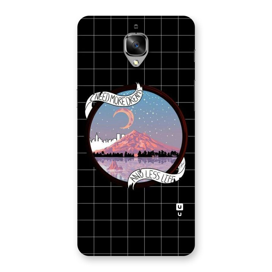 More Dreams Back Case for OnePlus 3T