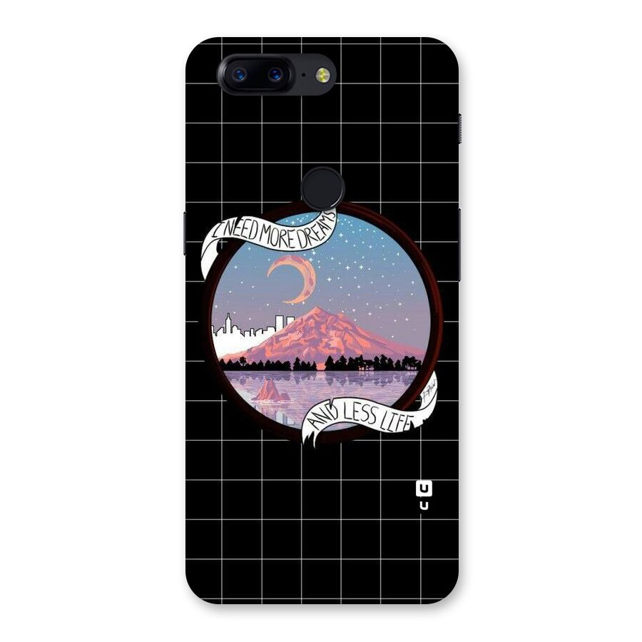 More Dreams Back Case for OnePlus 5T