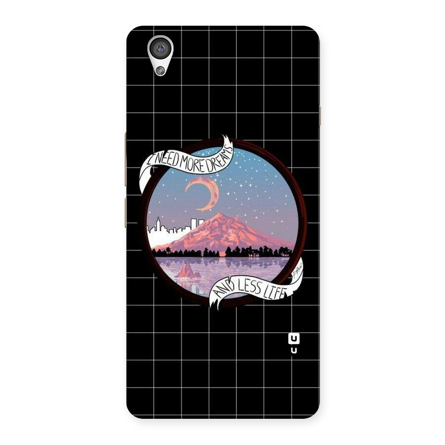 More Dreams Back Case for OnePlus X