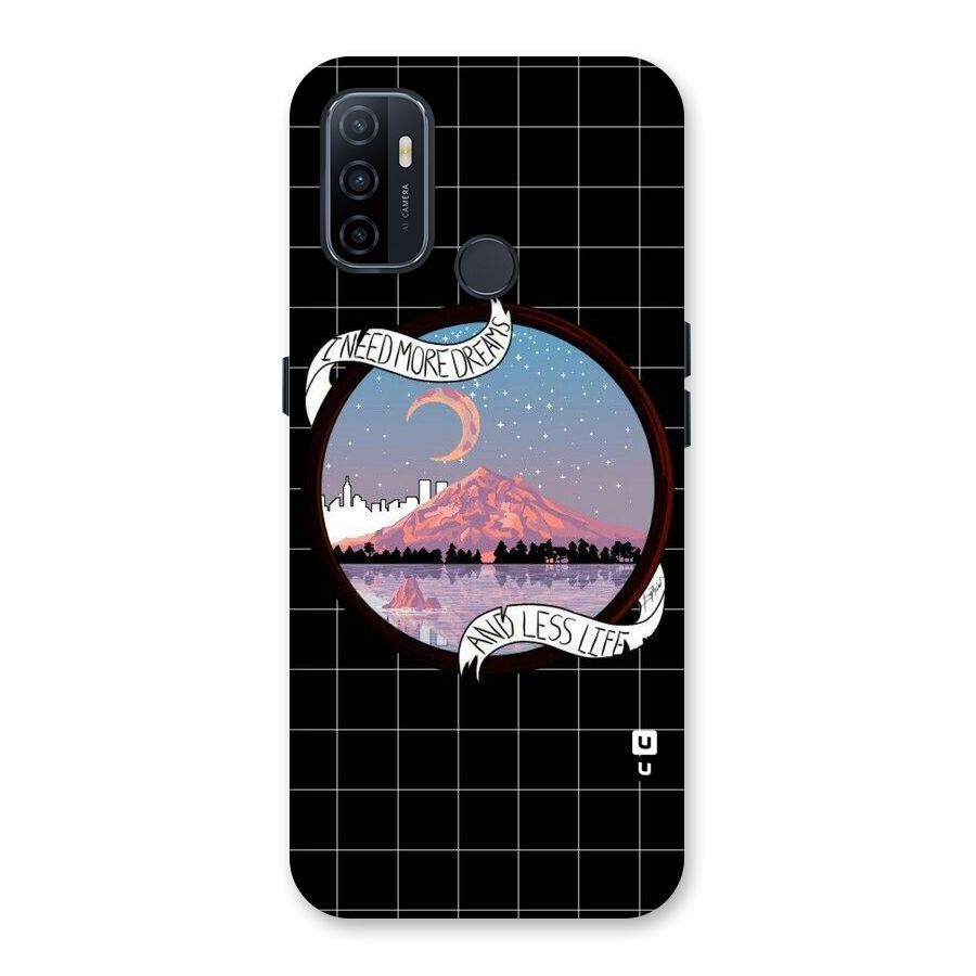 More Dreams Back Case for Oppo A32
