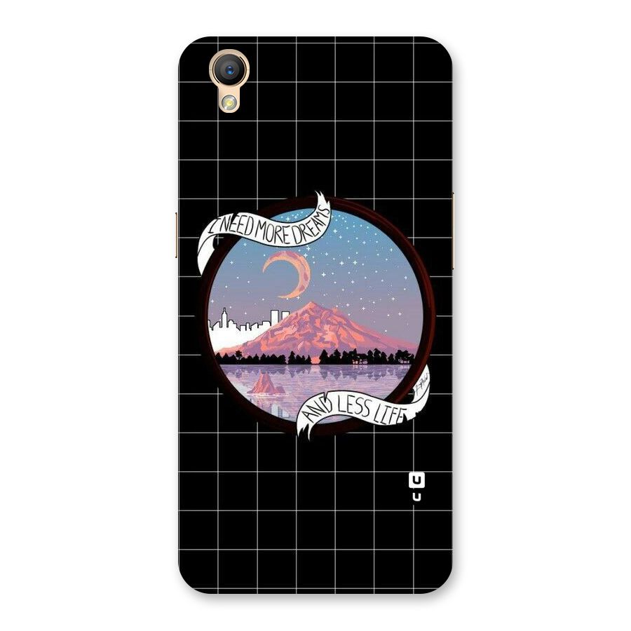 More Dreams Back Case for Oppo A37