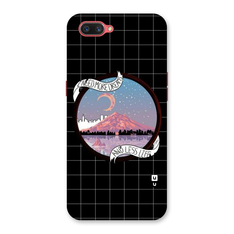 More Dreams Back Case for Oppo A3s
