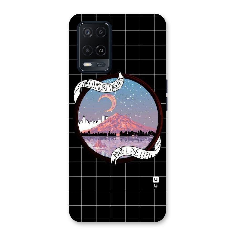 More Dreams Back Case for Oppo A54