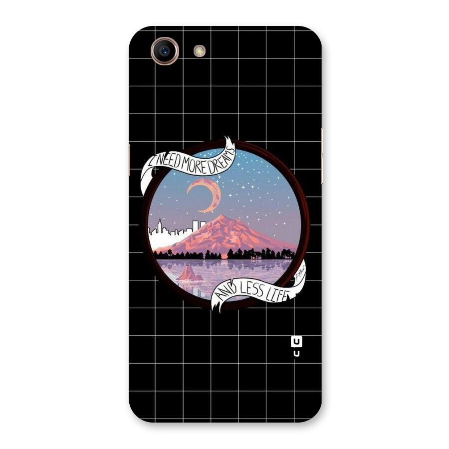 More Dreams Back Case for Oppo A83 (2018)