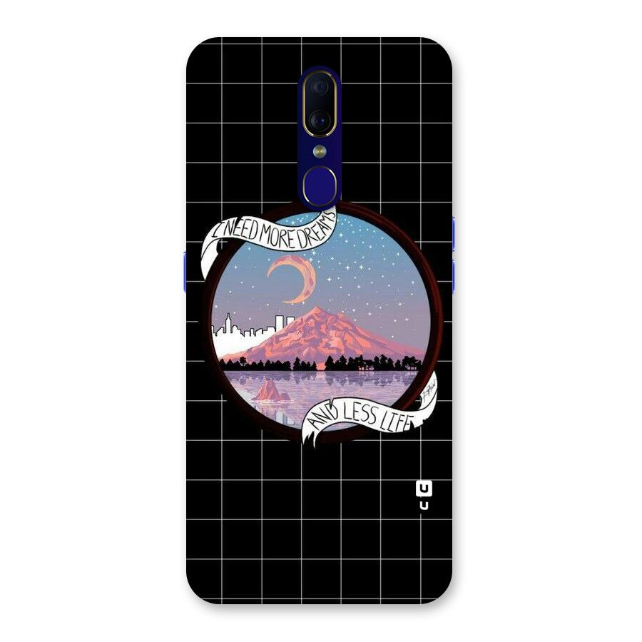 More Dreams Back Case for Oppo A9