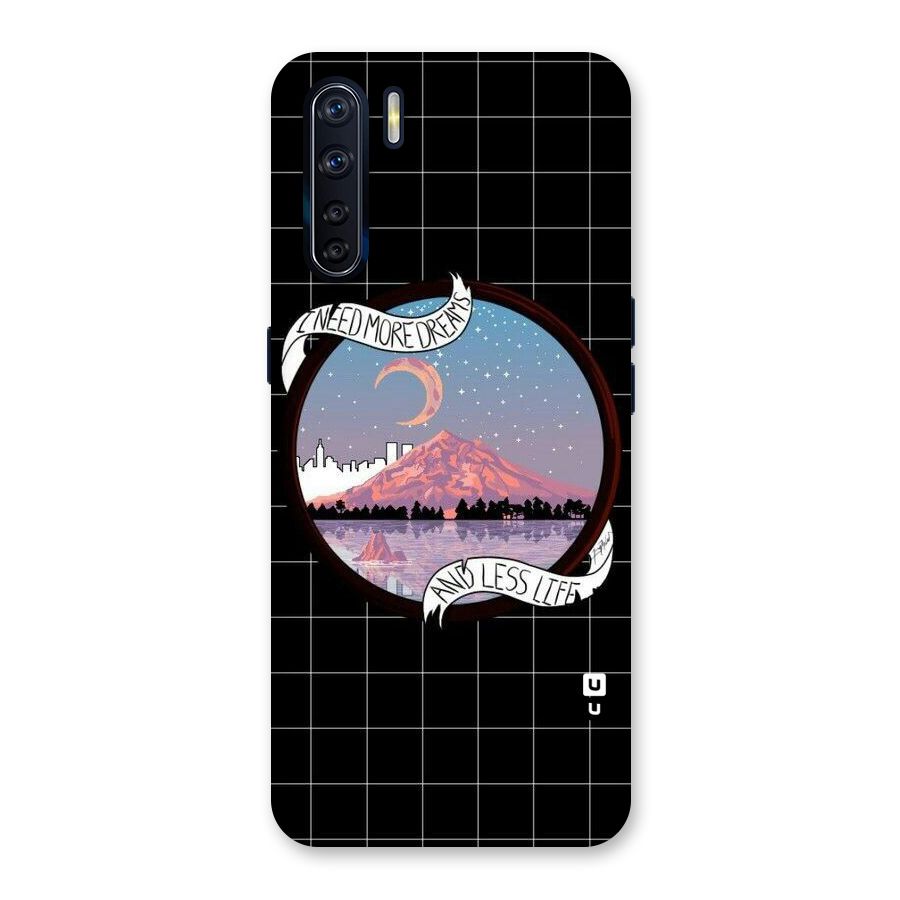More Dreams Back Case for Oppo F15