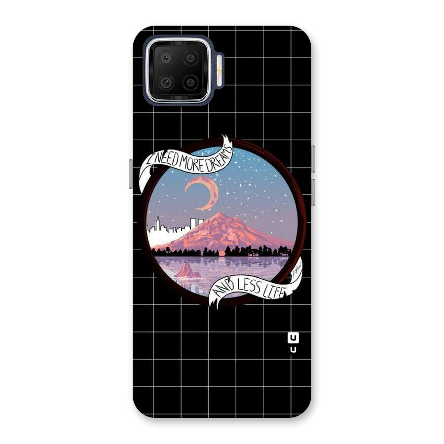 More Dreams Back Case for Oppo F17