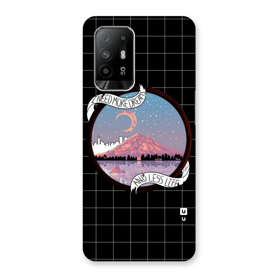 More Dreams Back Case for Oppo F19 Pro Plus 5G
