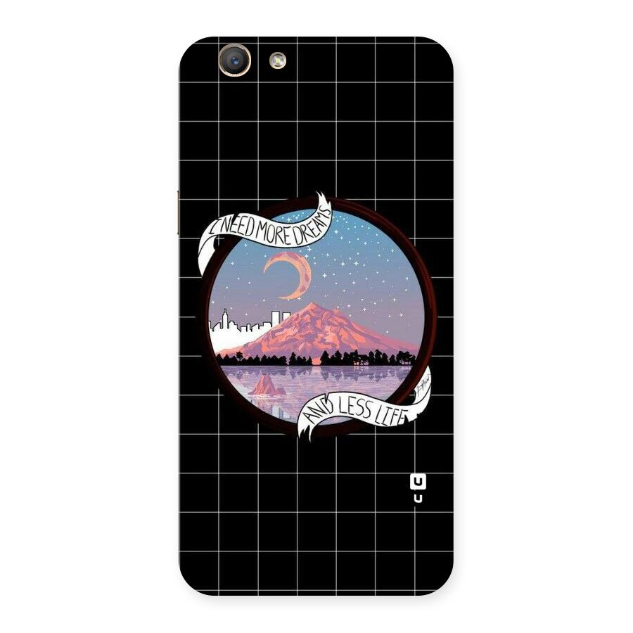 More Dreams Back Case for Oppo F1s