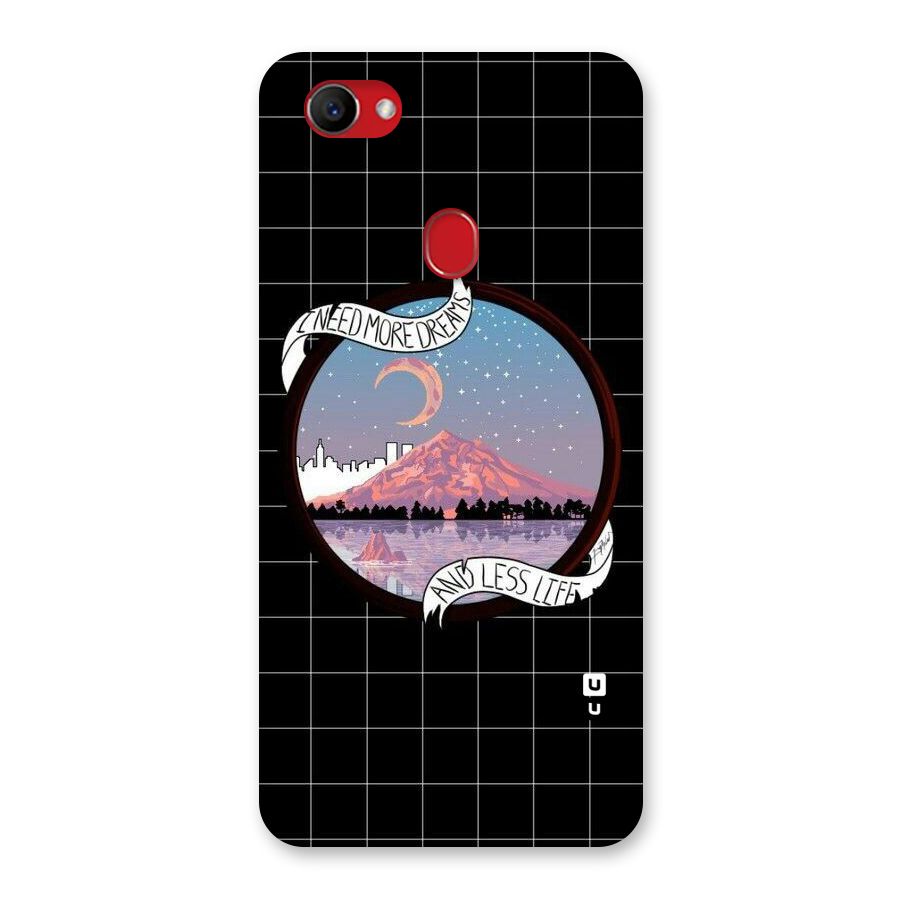 More Dreams Back Case for Oppo F7