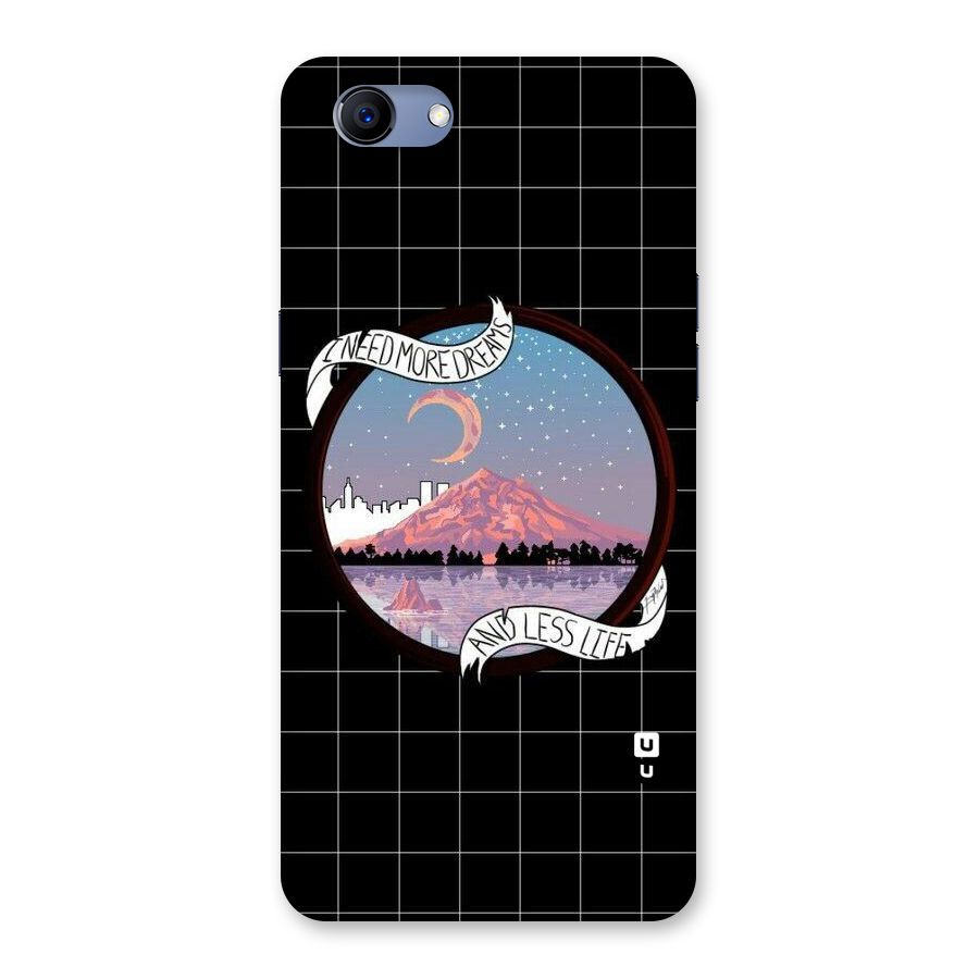 More Dreams Back Case for Oppo Realme 1