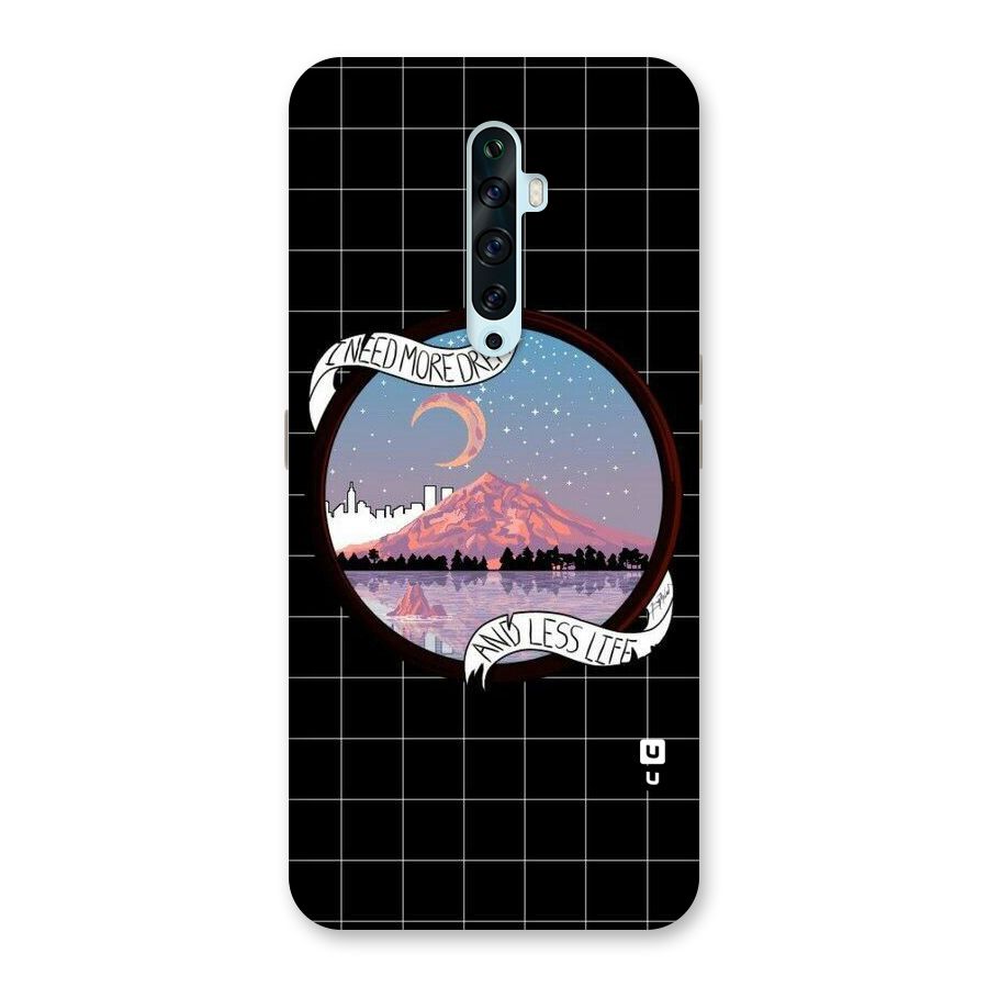 More Dreams Back Case for Oppo Reno2 Z