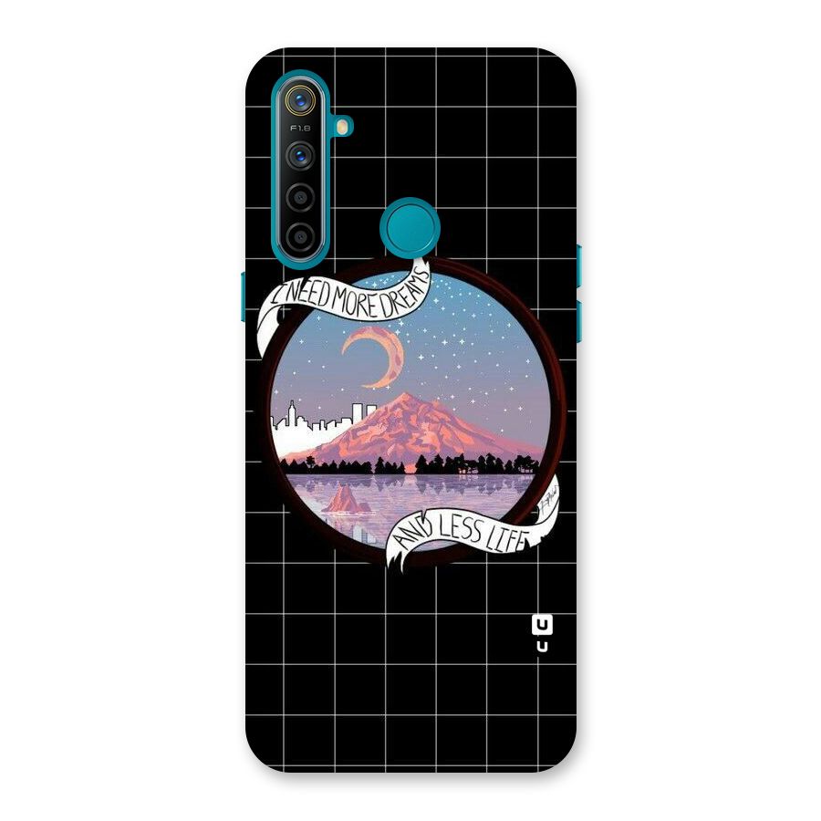 More Dreams Back Case for Realme 5i