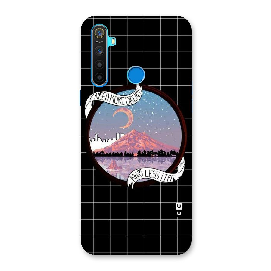More Dreams Back Case for Realme 5s
