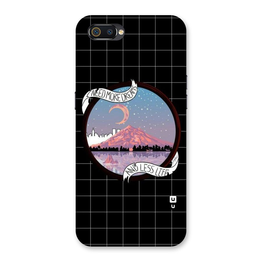 More Dreams Back Case for Realme C2