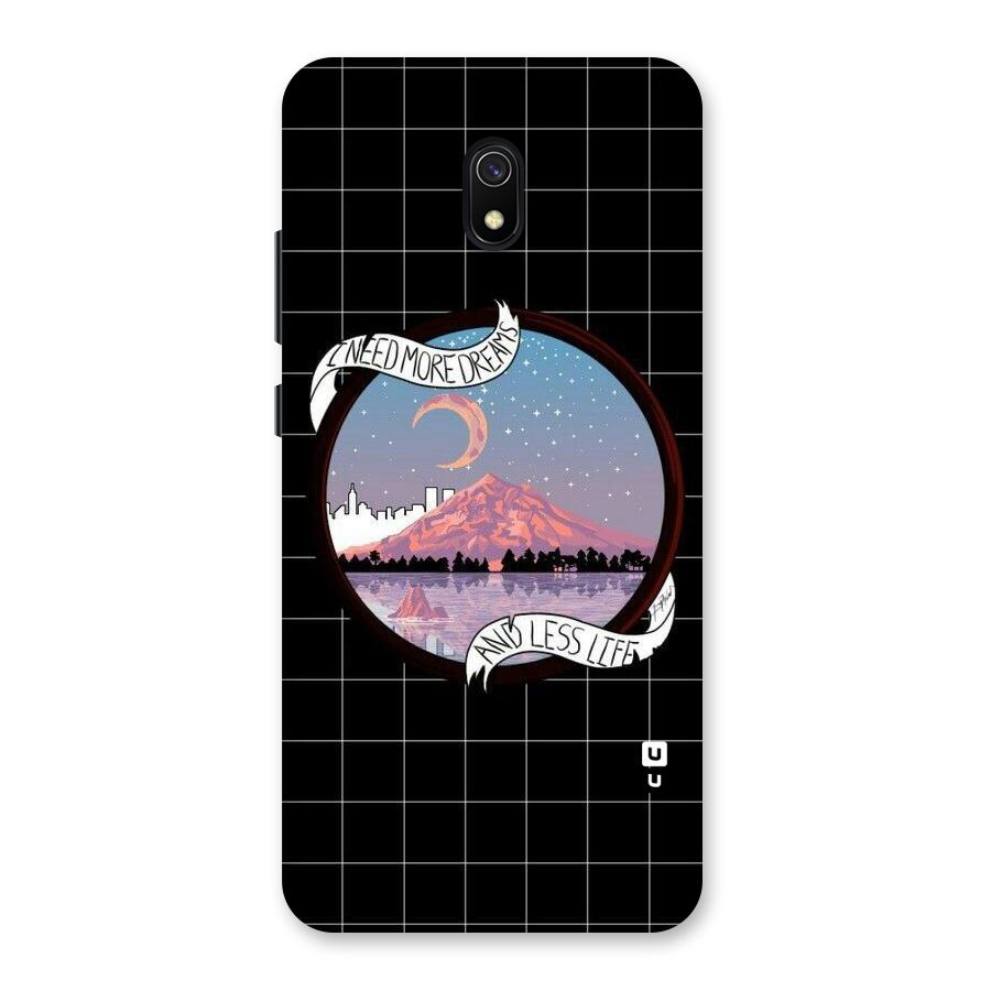 More Dreams Back Case for Redmi 8A