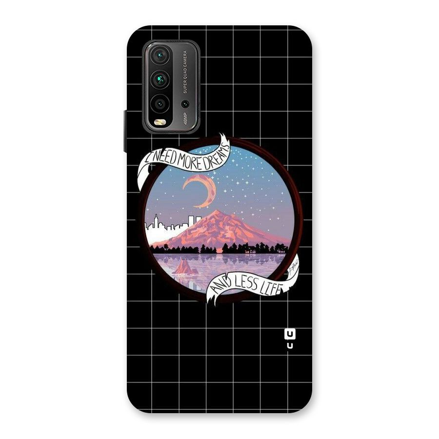 More Dreams Back Case for Redmi 9 Power