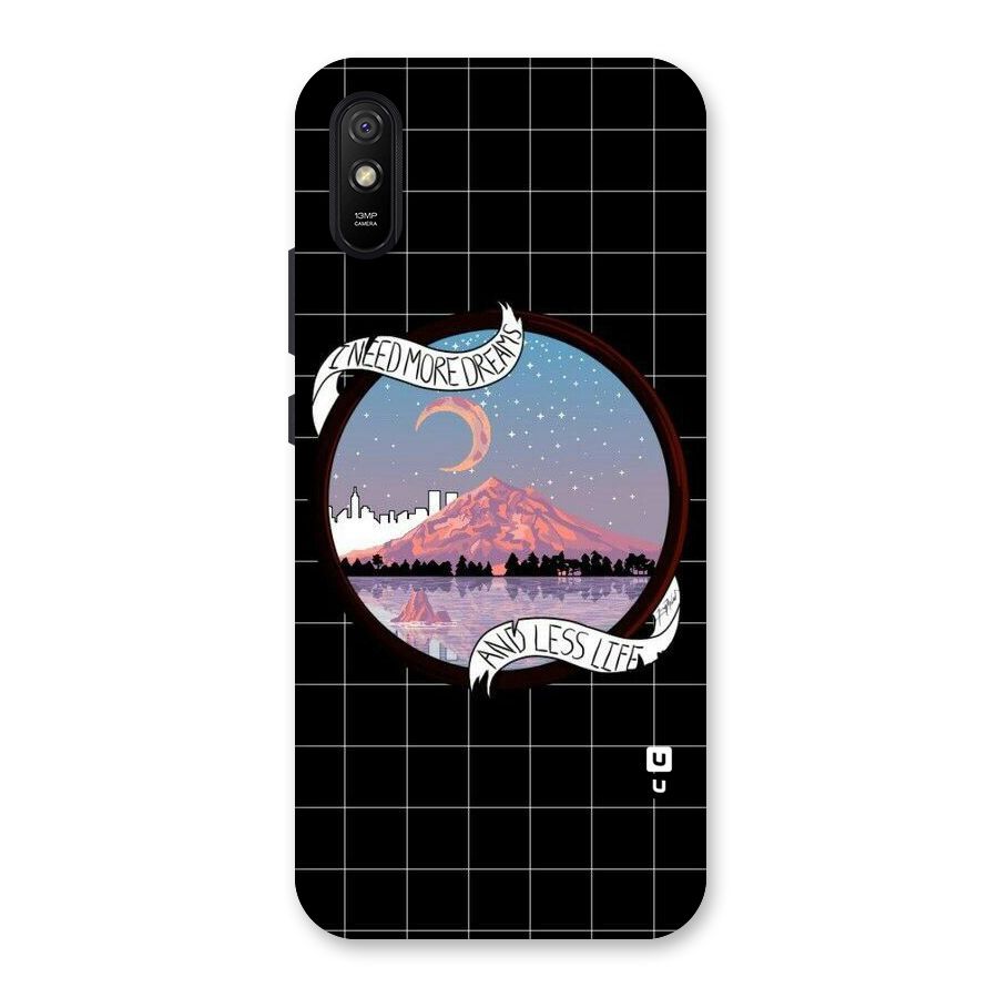 More Dreams Back Case for Redmi 9i