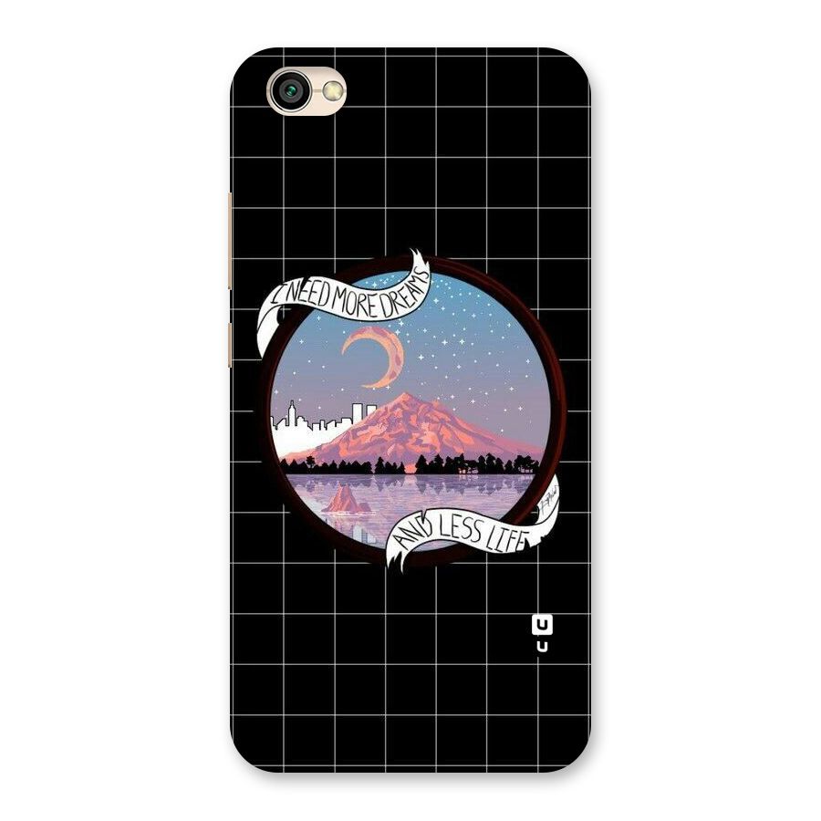 More Dreams Back Case for Redmi Y1 Lite