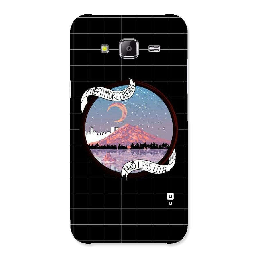 More Dreams Back Case for Samsung Galaxy J2 Prime