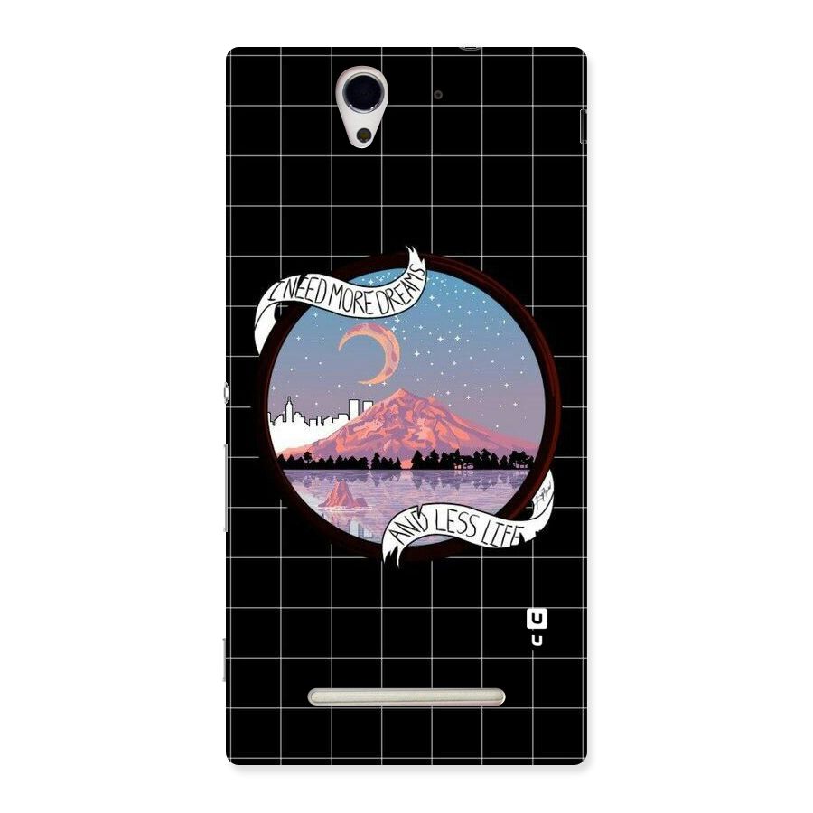 More Dreams Back Case for Sony Xperia C3