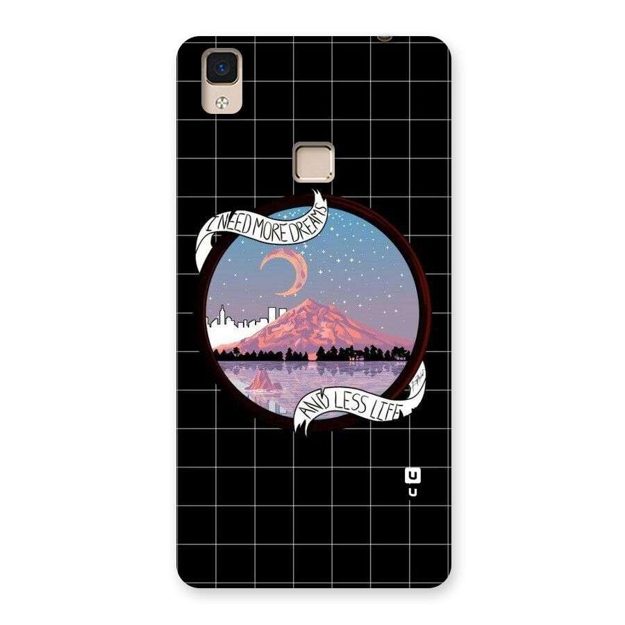 More Dreams Back Case for V3 Max