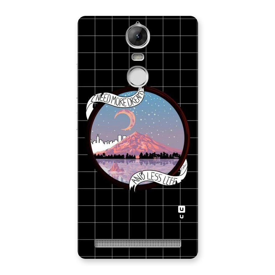 More Dreams Back Case for Vibe K5 Note