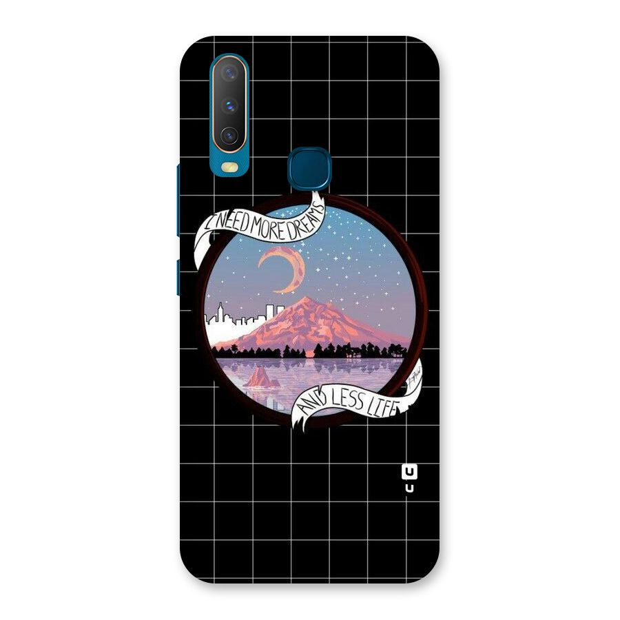 More Dreams Back Case for Vivo U10