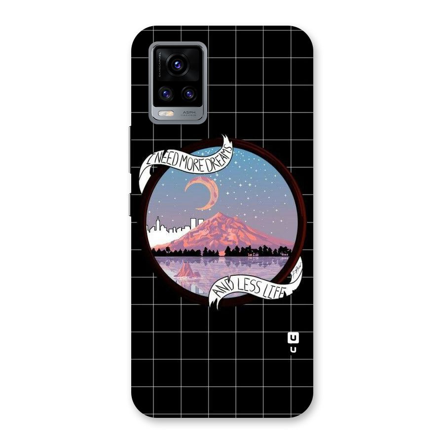 More Dreams Back Case for Vivo V20