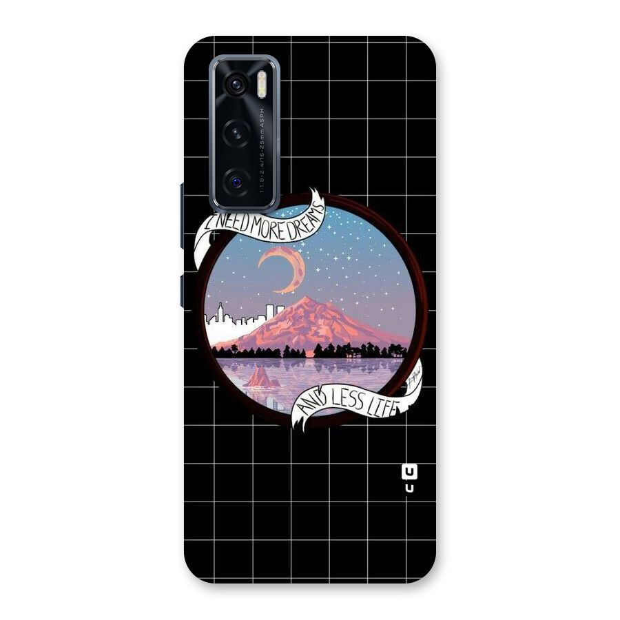 More Dreams Back Case for Vivo V20 SE