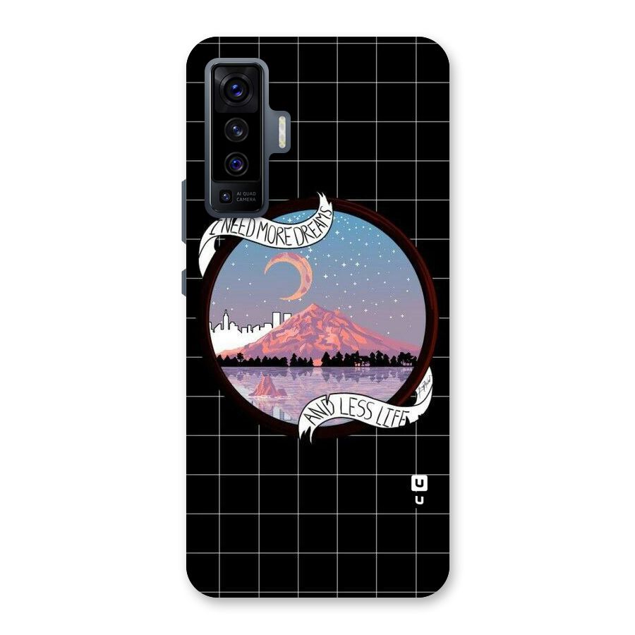 More Dreams Back Case for Vivo X50