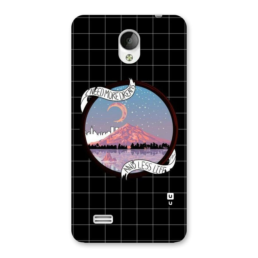 More Dreams Back Case for Vivo Y21
