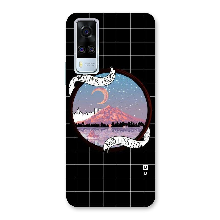 More Dreams Back Case for Vivo Y31