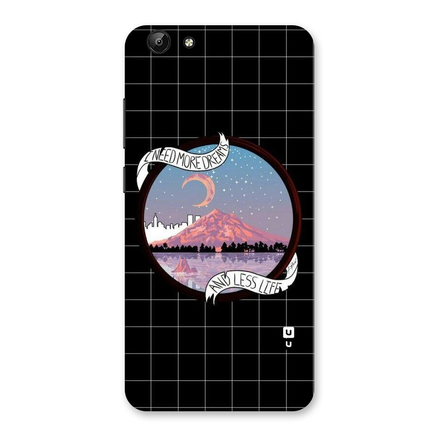 More Dreams Back Case for Vivo Y69